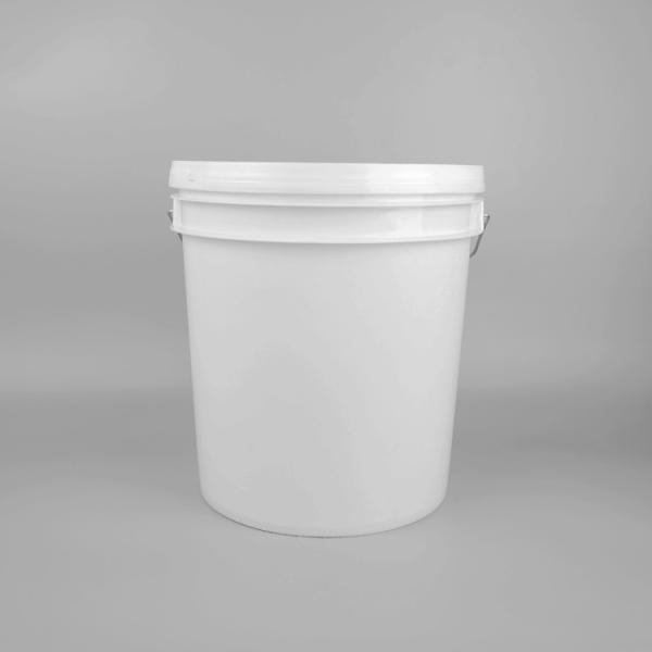 Quality 14 Liter White Plastic Fertilizer Bucket With Color Printing Film wholesale