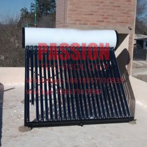 China 300L Stainless Steel Low Pressure Solar Water Heater Vacuum Tube Solar Collector on sale