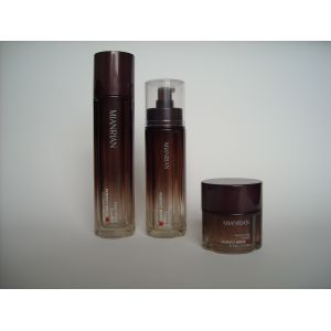 Cheap OEM 120ML 35ML 50G 30G Appliqué Empty Cosmetic Glass Bottles for Lotion Eye Cream for sale