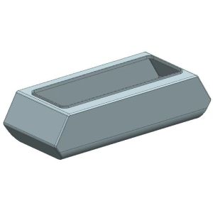 Customizable Seamless Plastic Lamp Iron Mould Impact Resistance