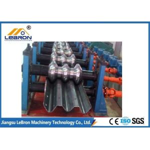 Cheap PLC control system 2018 new type Guardrail Roll Forming Machine made in china long time service for sale
