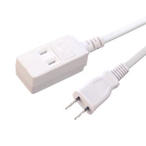 2X2mm2 Oxygen Free Bared Stranded Copper Conductor JET 2 Pin Plug Male End Type