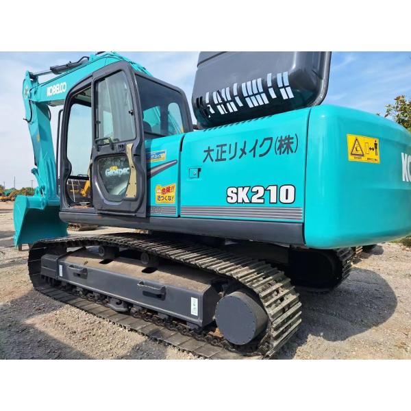 Used Kobelco Excavator SK210 with Humanized Operating System for Comfortable