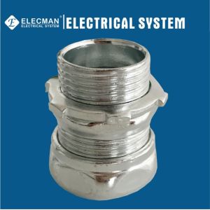 Cheap SCCN EMT Connector Compression Type 2 Inch 1 Inch Conduit Connector for sale