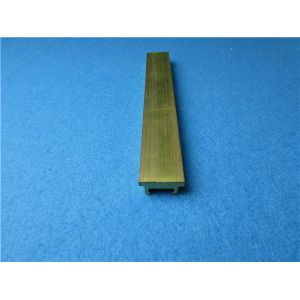 Shining 2m Long CuPb3Zn39 U Shaped Metal Channel High Hardness