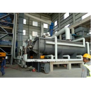 Wedge Shaped Hollow Paddle Dryer 10RPM For Sludge