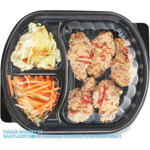 Meal Prep Container, 30oz Reusable To Go Containers With Lids Shrink Wrap