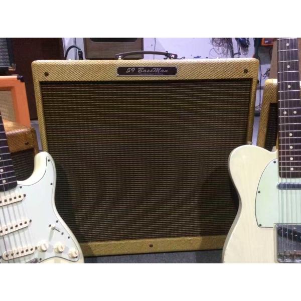 Custom 5F6A Bassman Combo 410 Jensen Speakers Point to Point Soldering Accept