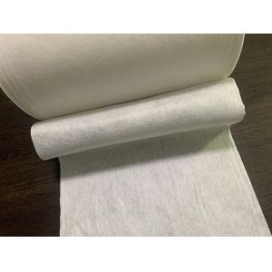 50g White Polyester And Viscose Spunlace Nonwoven Fabric For Cotton Tissue, Pads