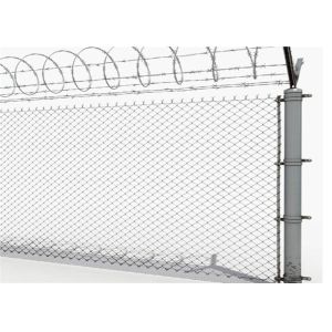 Cheap 9 Gauge 5*5cm 6 Feet Chain Link Fence Galvanized Diamond Mesh Wire For Farm for sale