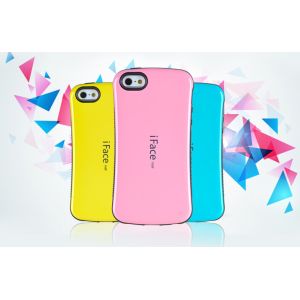 Cheap 12 Color Available Iface Mall Phone Case for iPhone 5/5s High quality PC+TPU Iface case for sale