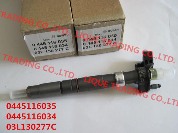 Quality BOSCH  0445116035 / 0445116034  Genuine & New Piezo Fuel Injector 0 445 116 035 / 0 445 116 034 for VW 03L130277C wholesale