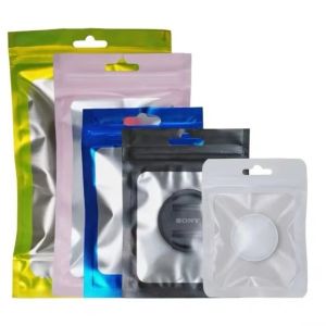 Customized CPE PE Transparent Frosted Plastic Zip Lock Bag Mini Zip Pocket