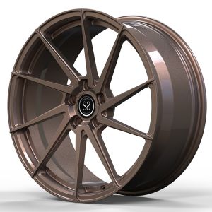 BMW M4 F82 20X9.5 And 11.5 Custom Gloss Bronze Forged Aluminum Alloy Rims