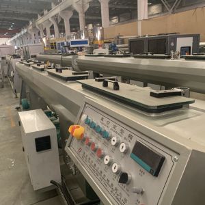 Multi Segment 160mm PE Pipe Extrusion Line impact resistance