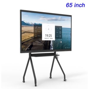 Classroom Smart Interactive Flat Panel 65 Inch OEM LCD Interactive Whiteboard