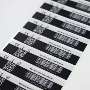 High Quality Printing Automotive Battery Sticker Custom Car Label Maker