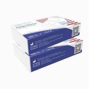 Cheap 15-20 Minutes 70mm SARS-CoV-2 Antigen Self Test Set Saliva Sample Collector Malaysia 1 test/box for sale