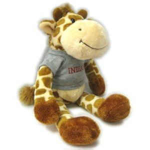Giraffe with T Shirt Plush Toys