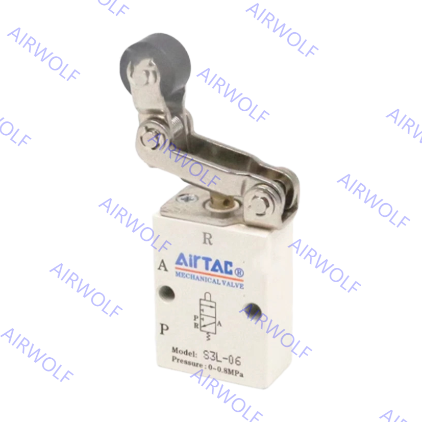 Cheap S3L-M5, S3L-06, S3L-08 AIRTAC 3/2 way S3 Series Control Valve M5 1/8&quot; 1/4&quot; for sale