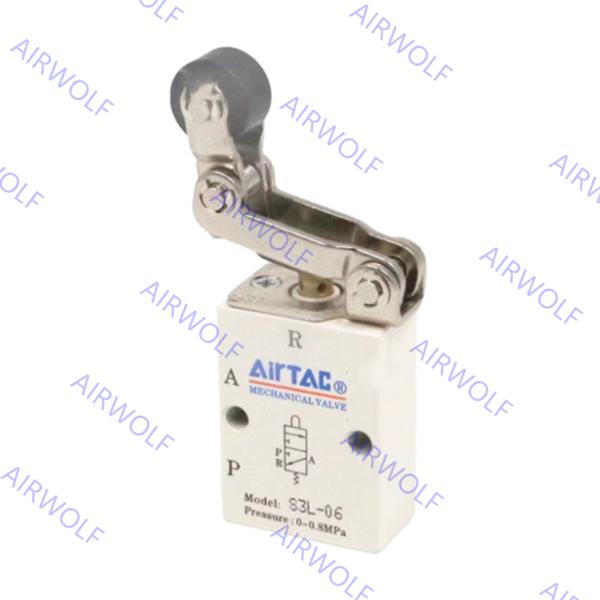Quality S3L-M5, S3L-06, S3L-08 AIRTAC 3/2 way  S3 Series Control Valve M5 1/8" 1/4" wholesale