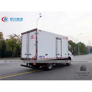 Shacman 4x2 5T Refrigerated Van Truck With Carrier Hanxue Thermo King Refrigerat