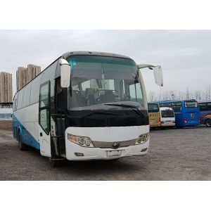 Second Hand Tour Bus 51seats White Color Used Yutong Bus Yuchai Engine ZK6110