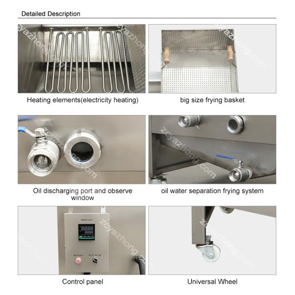 Machine Electric Heating French Fries Frying Machine Fast Food Chicken Fryer Air Fryer Machine