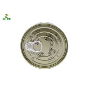 0.19mm FDA CMYK Printing Food Aluminium Boxes With Lid