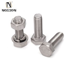 Brass Finish Stainless Steel Fasteners Set Nuts and Bolts for M3 M4 M5 M6 M8 M10