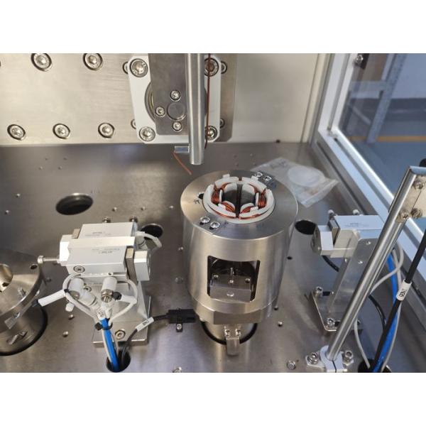 Dual Station Fully Automatic Needle Winding Machine Motor Stator Winding Equipment