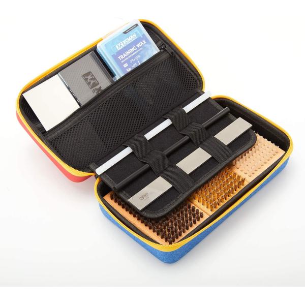 Quality OEM Ski And Snowboard Tuning Tools 22.5*12.4cm Ski Brush Kit 130mm Waxing Scraper wholesale