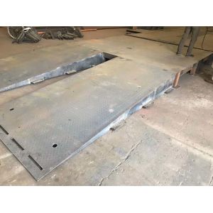 Truck Weight Machine Multi Deck Weighbridge / Weighing Caravan On Weighbridge