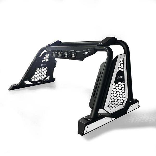 Quality Pickup Truck Roll Bar For Isuzu D-MAX With 4 Led Lights wholesale