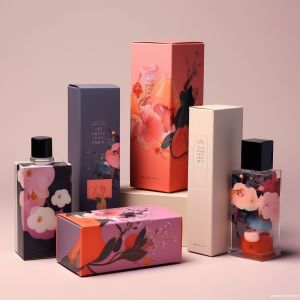 Custom Logo Perfume Essence Oil Bottle Packaging Box for Shampoo and Other