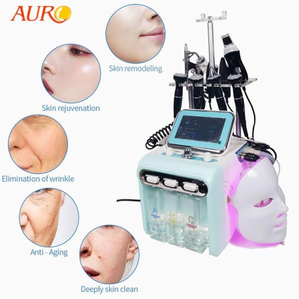 Hydrafacial Dermabrasion H2O2 Bubble Machine Hydrogen Oxygen 9 In 1 Microdermabr