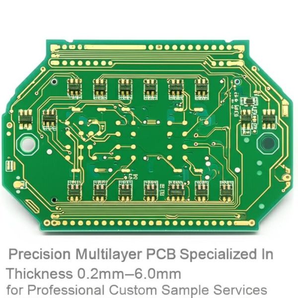 precision Multilayer PCB Specialized In Thickness 0.2mm-6.0mm for Professional