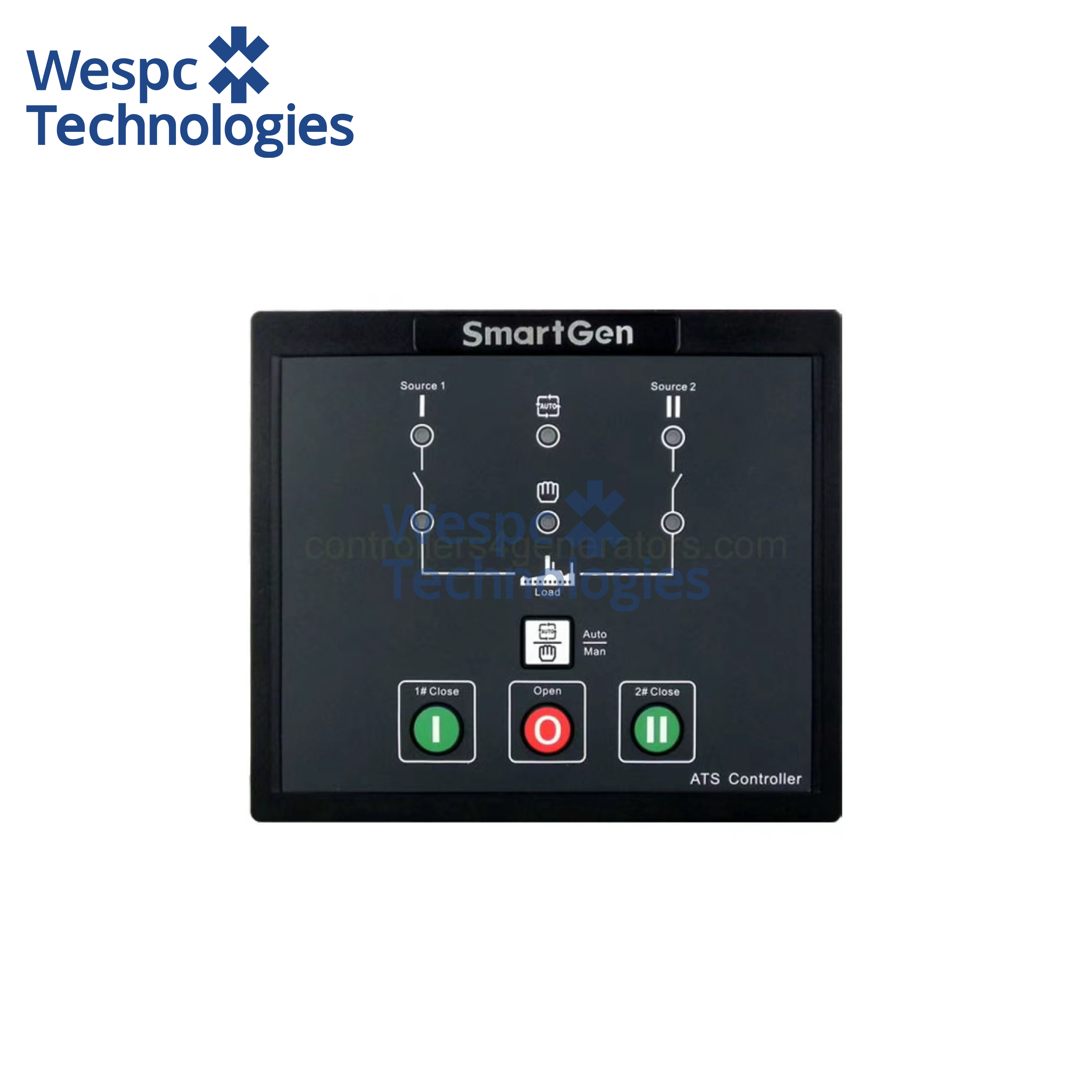WESPC Original HAT530N ATS Controller Dual Power LED LINK Remote Transfer
