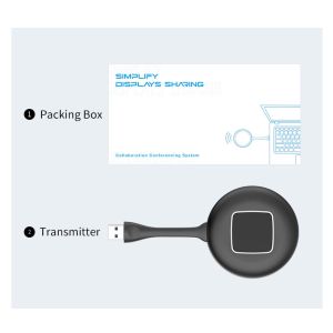 USB transmitter HDMi Receiver Box Wireless 1080P 60Hz 300Mbps ISO