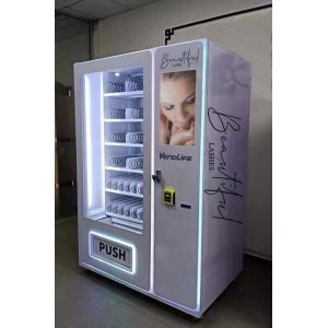 Smart Custom Hair Extension Wigs Make Up Vending Machine With 19'' Touch Screen
