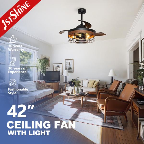 3000K/4000K/6000K Color Temperature 1stshine Ceiling Fan with ABS Blade and DC