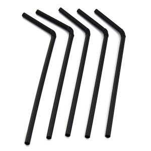 Drinking Straws in Black color