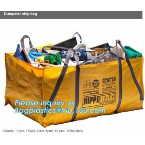 skip bulk bags pp material big bag jumbo bag for animal feed，Belts Tubular Jumbo
