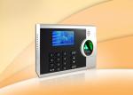 TCP / IP biometric time attendance system Support Webserver , Embedded LINUX