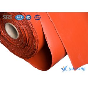 High Temperature Resistant 1.5m Silicone Fiberglass Fabric Plain Woven Type