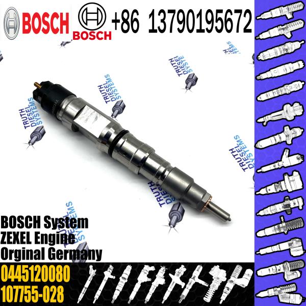 Quality High Quality Diesel Fuel Injector 65.10401-7004A 0445120080 For DAEWOO DOOSAN DL06S wholesale