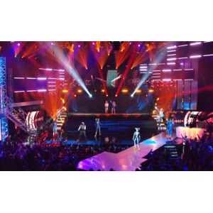 Transparent Musion Eyeliner Foil Holographic Projection System For Holographic