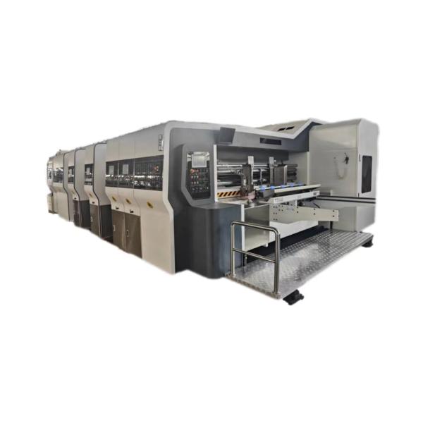 Quality High Speed PLC Automatic Corrugated Paperboard Printer for Pizza Carton Box 5000 KG wholesale