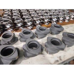 Plastic Extrusion Line Screw Elements 60mm-120 Screw Length 100rpm-1200 Screw