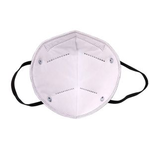 Eco - Friendly Foldable Ffp2 Mask Non Stimulating Materials Black Color